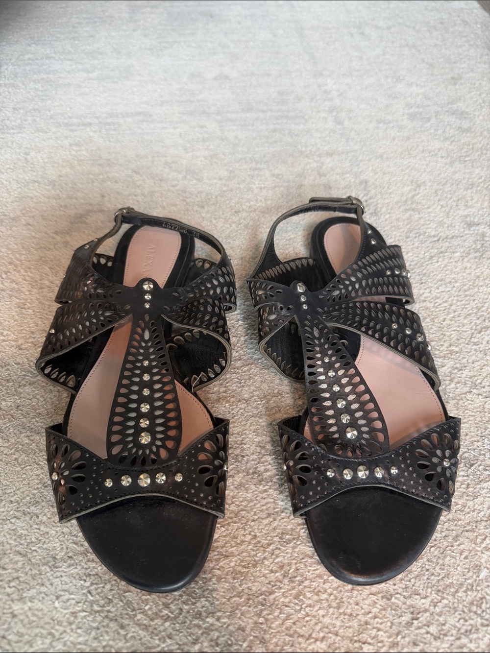 Alexander McQueen | Embellished Sandals 38